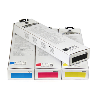 用于Riso ComColor墨盒的墨盒S-6709e S-6710e S-6711e S-6712e适用于3150R 7150R 9150R